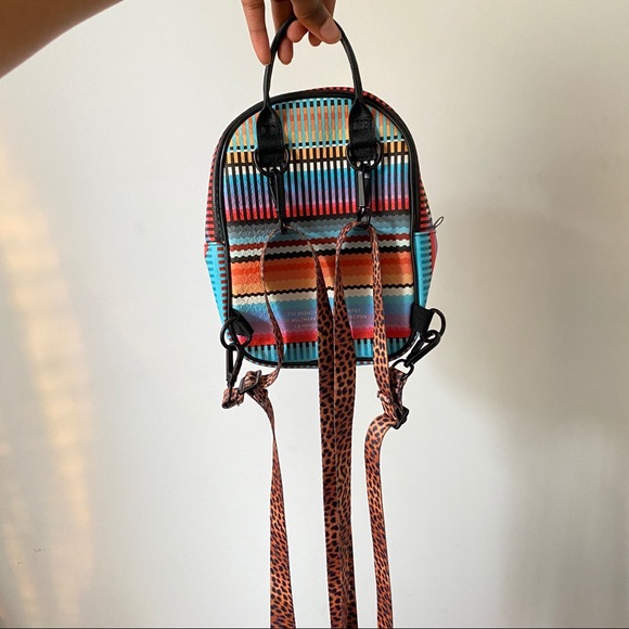 ADIDAS Multi-print Leather Mini Backpack - Picture 3 of 4